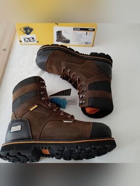 Herman Survivors Professional Series DOZIER Steel Toe Work Boots Men's 13 & 9.5.